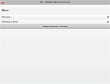 Tablet Screenshot of bip.trol.pl